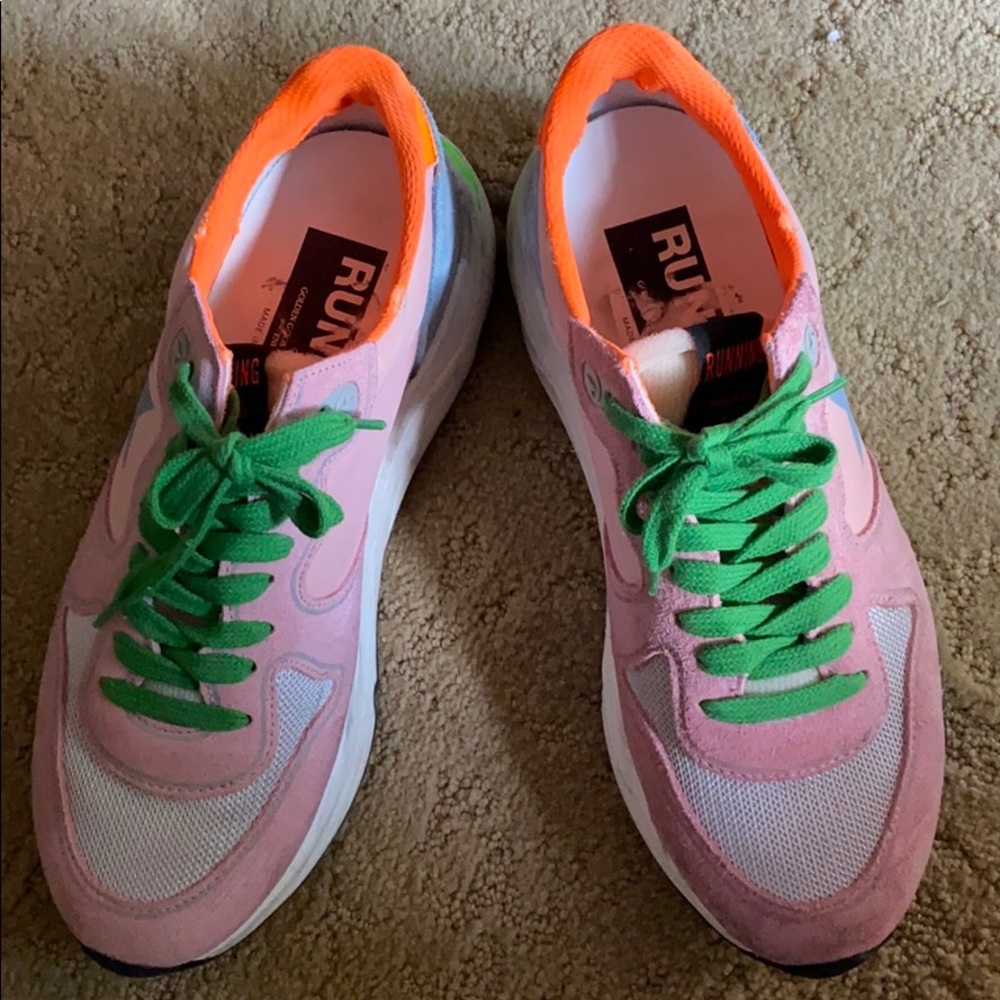 Golden goose running shoes